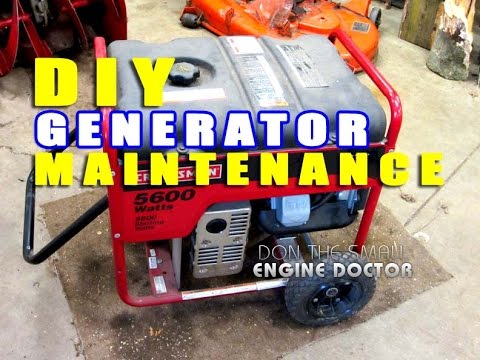 Generator maintenance