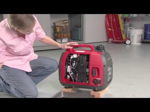 How to store Honda generators.