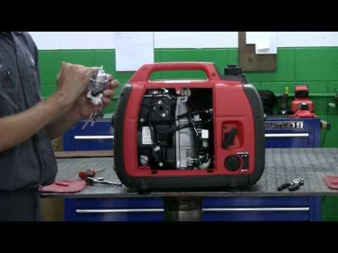 Servicing a honda generator carburetor